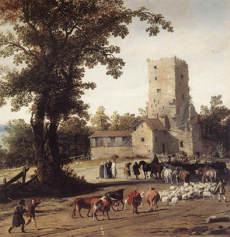 POST, Pieter Jansz Italianate Landscape with the Parting of Jacob and Laban zg Sweden oil painting art